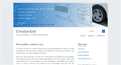 Desktop Screenshot of c-eckl.de