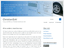 Tablet Screenshot of c-eckl.de